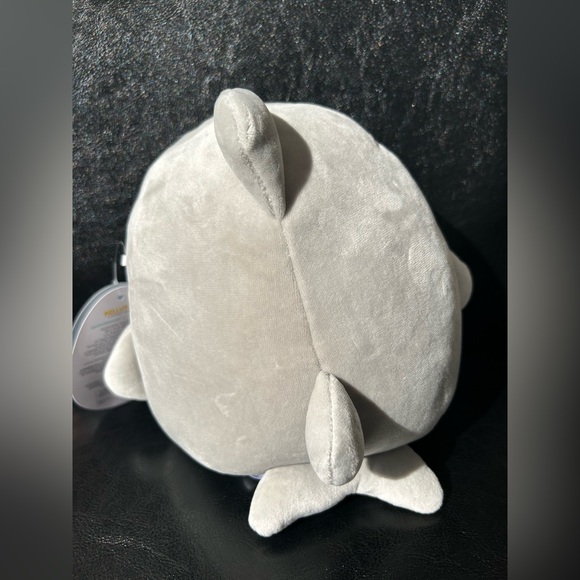 NWT Squishmallows Gordon the Shark 8inch gray white & sharp teeth smile Kellytoy - Picture 2 of 7